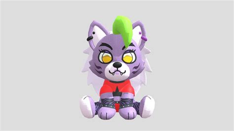 FNAF Security Breach Roxy Plush - 3D model by Rexrover [175b72e] - Sketchfab