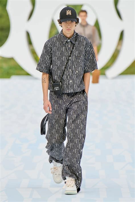 Amiri Spring 2023 Menswear Collection in 2022 | Paris fashion week men ...