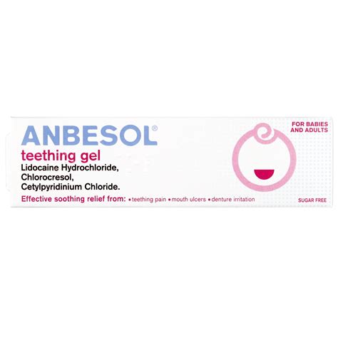 Anbesol Teething Gel | LloydsPharmacy