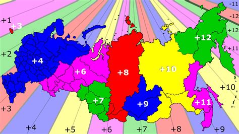 Times zones in Russia compared with lines of longitude [3982x2241][OC] : r/MapPorn