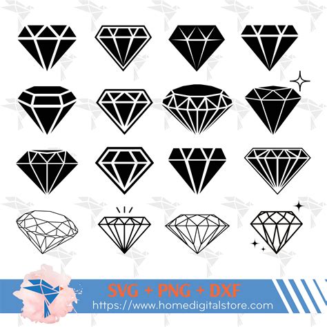 Diamond Outline Png