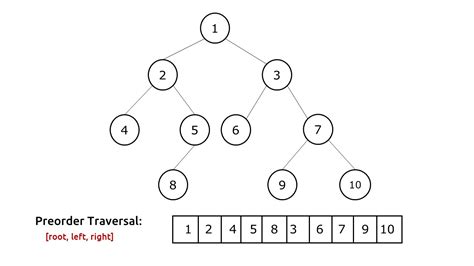 Preorder Traversal of Binary Tree - Binary Tree - Tutorial