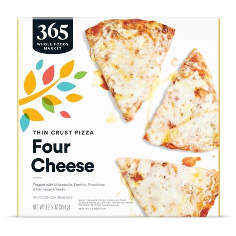 Amazon.com: 365 by Whole Foods Market, Pizza Thin Crust Four Cheese, 12.5 Ounce : Grocery ...