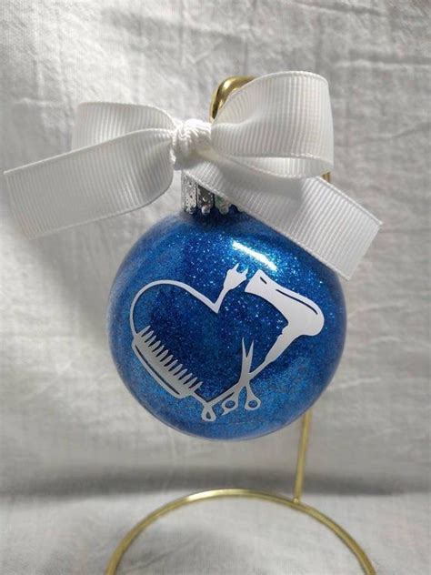 Hairdresser Ornament Hair Stylist Gift | Etsy | Hair stylist gifts, Glitter ornaments, Glitter glass