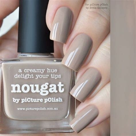 Picture Polish Nougat | Color4Nails % | Nail polish, Picture polish, Brown nail polish