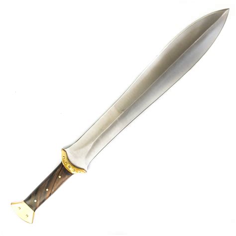 Greek Xiphos Sword- Short Sword- D2 Steel- 24" Battle Ready - Battling ...