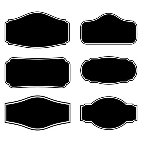 Sign Shape Template