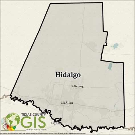 Hidalgo County GIS Shapefile and Property Data - Texas County GIS Data