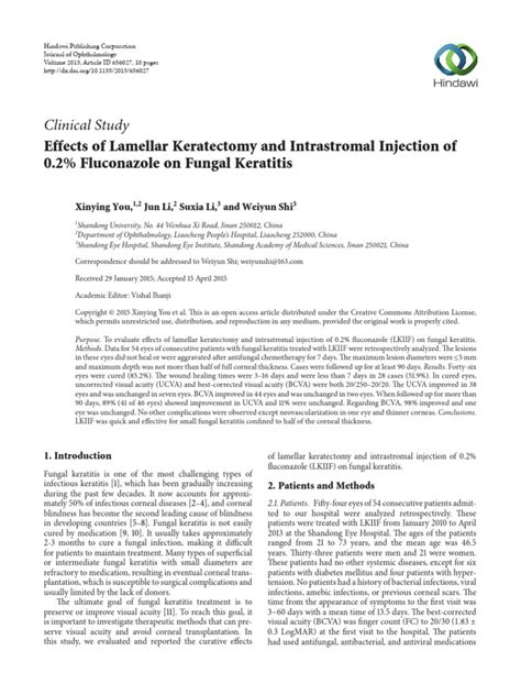 656027 | PDF | Cornea | Infection