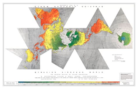 Buckminster Fuller Dymaxion Map | Living Room Design 2020