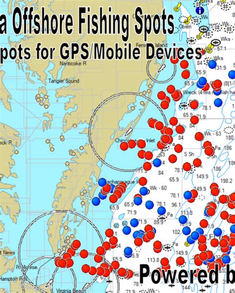 Chesapeake Bay Fishing Spots & GPS Coordinates