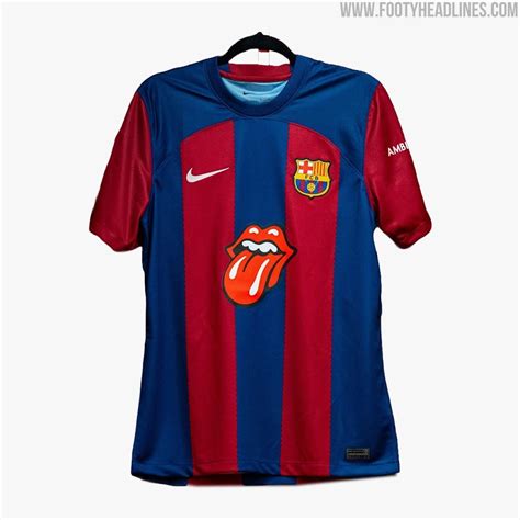 FC Barcelona 23-24 Rolling Stones Kit to Cost 300 Euro - Footy Headlines