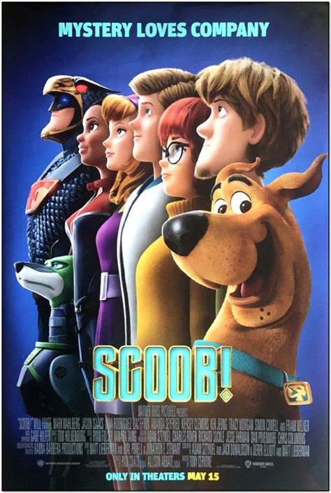 SCOOB 2020 original 27X40 Movie Poster Final Style | Etsy