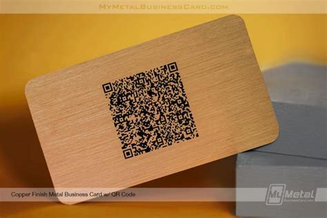 Top 10 Business Cards With QR Codes - Metal Business Cards | My Metal Business Card | World ...