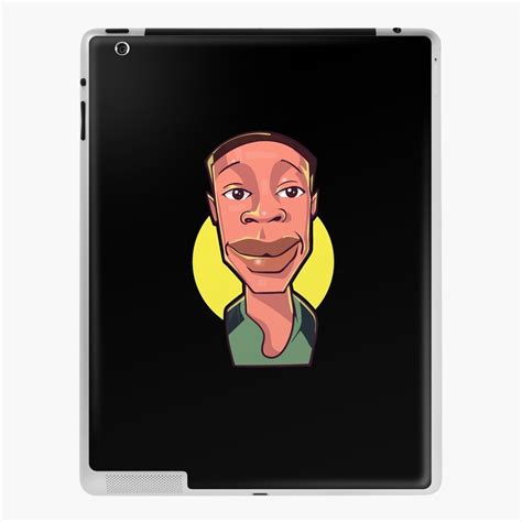 "Khaby Lame Tshirt - khaby lame Funy Face Sticker " iPad Case & Skin by bumpedmutton | Redbubble