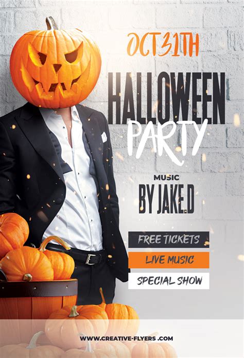 Halloween Flyer Template (PSD) :: Behance