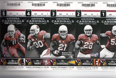 Arizona Cardinals Football Tickets For Sale | semashow.com