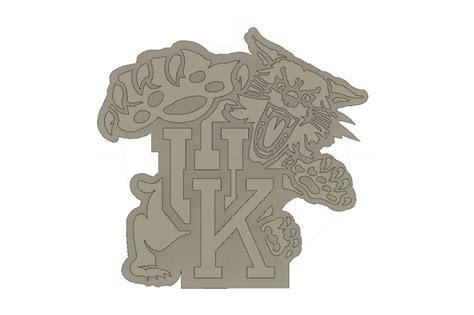 Free 3D file Kentucky Wildcats Mascot 🏀 ・Object to download and to 3D print・Cults