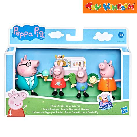 Peppa Pig Peppa's Family Ice Cream Fun Figure Set | Lazada PH