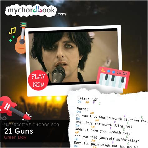 Green Day - 21 Guns Chords