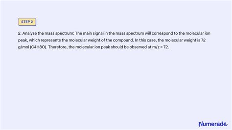 SOLVED: Determine the structure of the compound in each exercise by ...