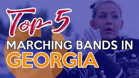 Top 5 High School Marching Bands in Georgia - 2021 - YouTube