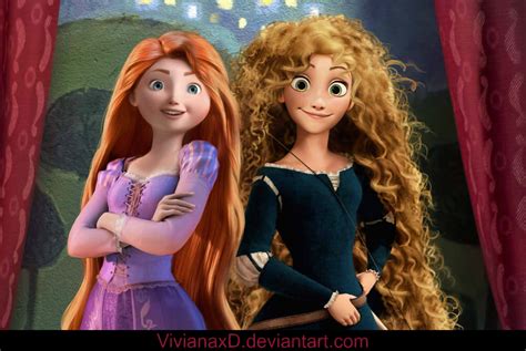 Merida and Rapunzel Switch - Disney Princess Photo (36965220) - Fanpop