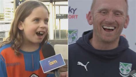 NRL: NZ Warriors coach Andrew Webster's response to young fan's ...