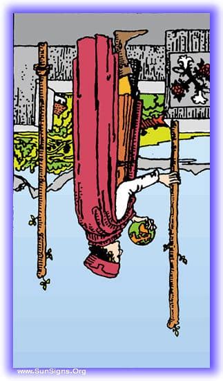 Two of Wands - Meanings & Interpretation - Minor Arcana | Sun Signs