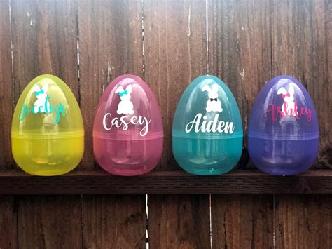 Personalized Fillable Jumbo Easter Eggs - Etsy