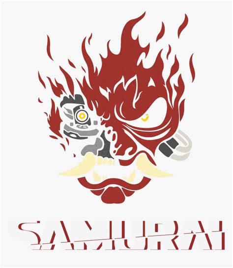 Cyberpunk 2077 Samurai Logo Png, Transparent Png , Transparent Png ...