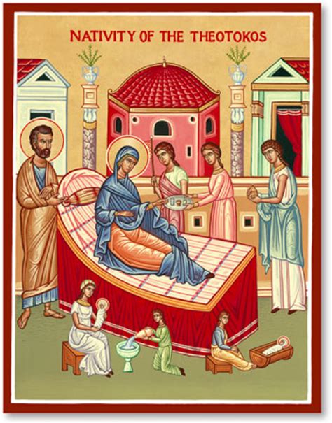 Great Feast Icons: Nativity of the Virgin Icon | Monastery Icons