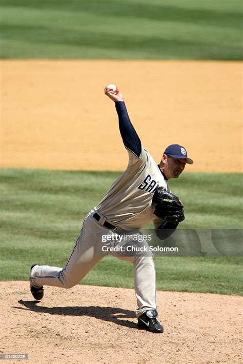 San Diego Padres Trevor Hoffman in action, pitching vs New York Mets ...