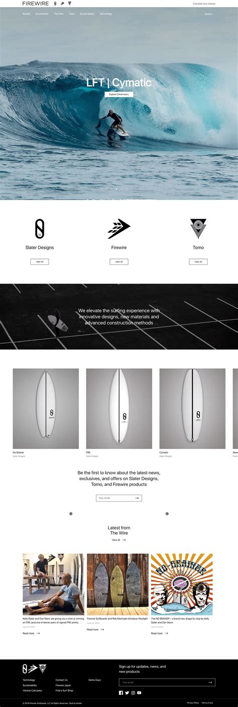 Firewire Surfboards Art Direction on Behance