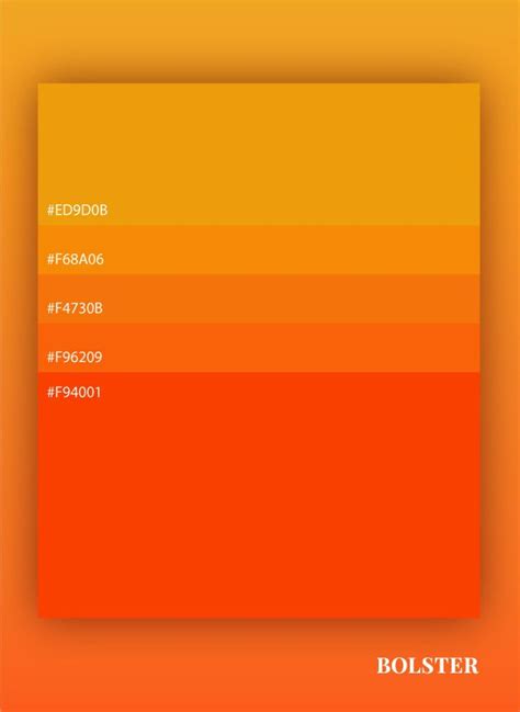 Clownfish Orange Color Scheme | Orange color schemes, Color palette challenge, Flat color palette