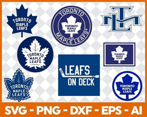 TORONTO MAPLE LEAFS NHL SVG ,SVG Files For Silhouette, Files For Cricut, SVG, DXF, EPS, PNG ...