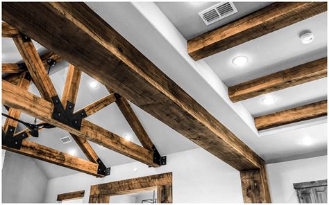 Faux Wood Ceiling Beams Ontario | Shelly Lighting