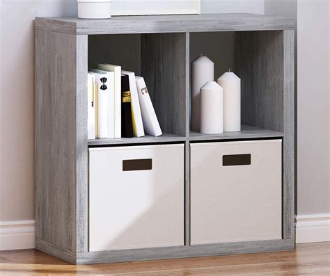 Stratford Reclaimed Gray 4-Cube Storage Cubby | Big Lots | Cube storage, Storage furniture ...