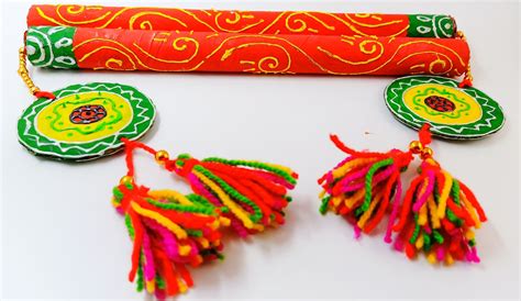 These dandiya sticks are quick and easy decoration idea for Navratri Garba Dance. Garba dance is ...