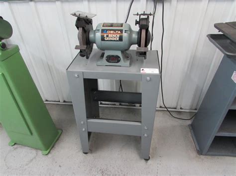 Machines Used | Delta 8" Bench Grinder with Stand