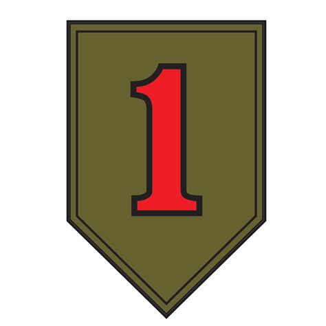 1st Infantry Division Decals