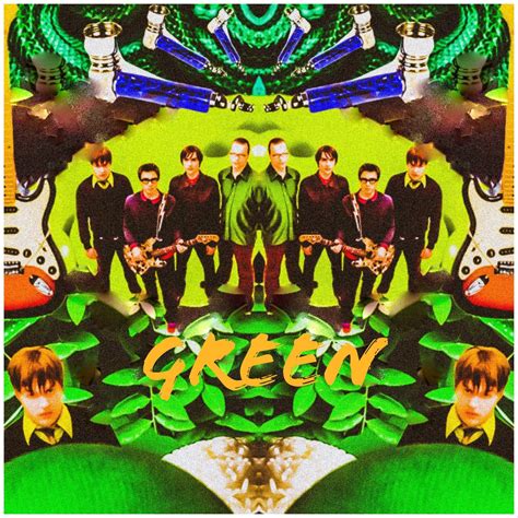 Green album art! : r/weezer