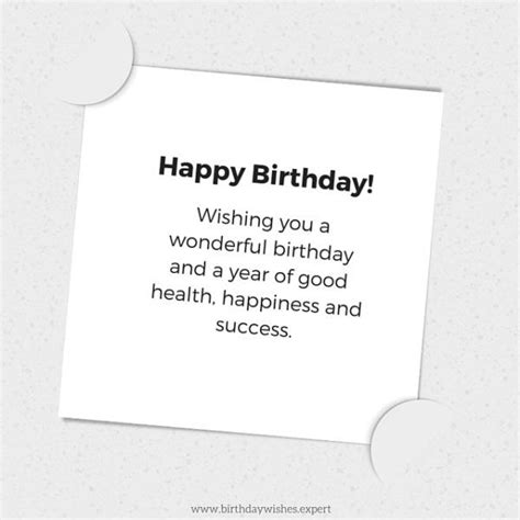 Following Protocol : Formal Birthday Wishes | Birthday wishes for coworker, Happy birthday ...