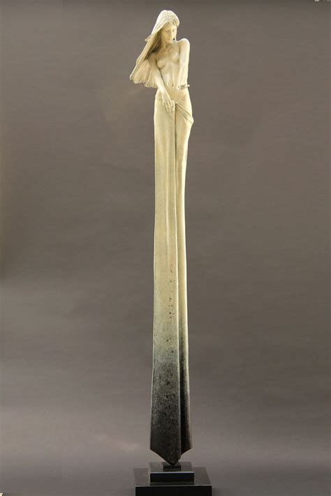 Beautifully Oxidized Bronze Sculptures of Elongated Women in 2020 ...