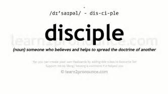 Pronunciation of Disciple | Definition of Disciple - YouTube