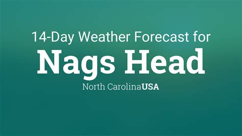 Nags Head, North Carolina, USA 14 day weather forecast