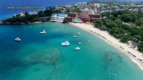 Aerial Photos of Sosua Beaches, Dominican Republic.