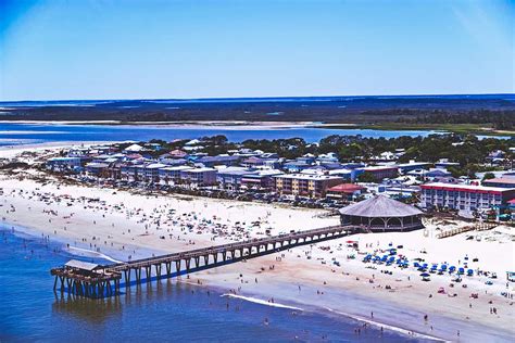 Tybee Island Pier, Georgia Photograph by Mountain Dreams - Fine Art America