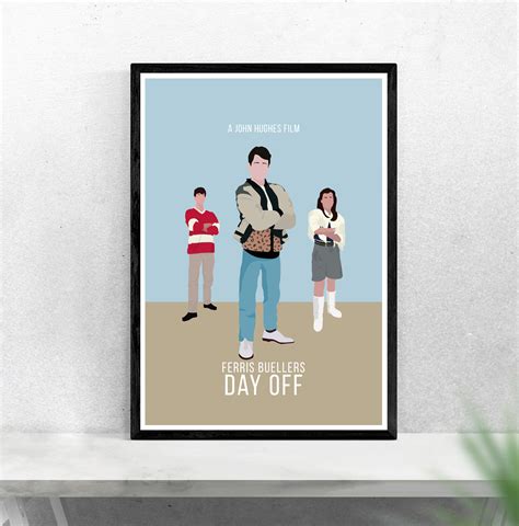 Ferris Bueller's Day off Movie Poster Ferris - Etsy