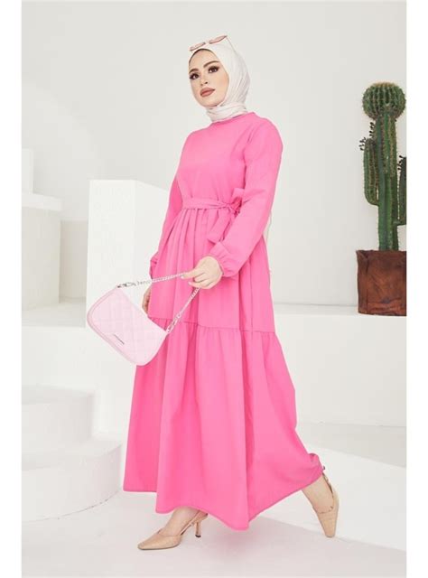 Fuchsia - Modest Dress